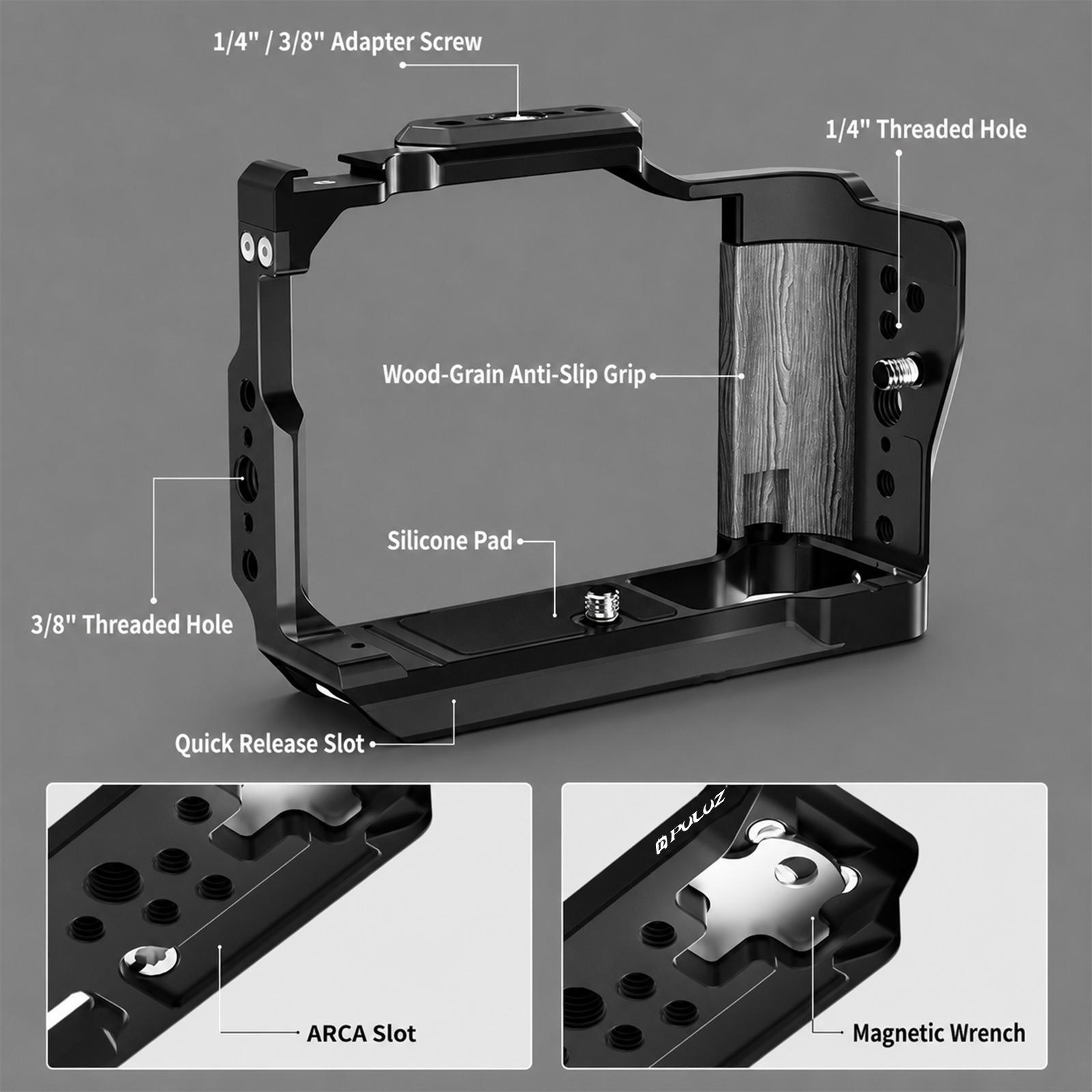 PULUZ Gabbia di espansione per - Canon Camera Eos R50 recensione e prezzo